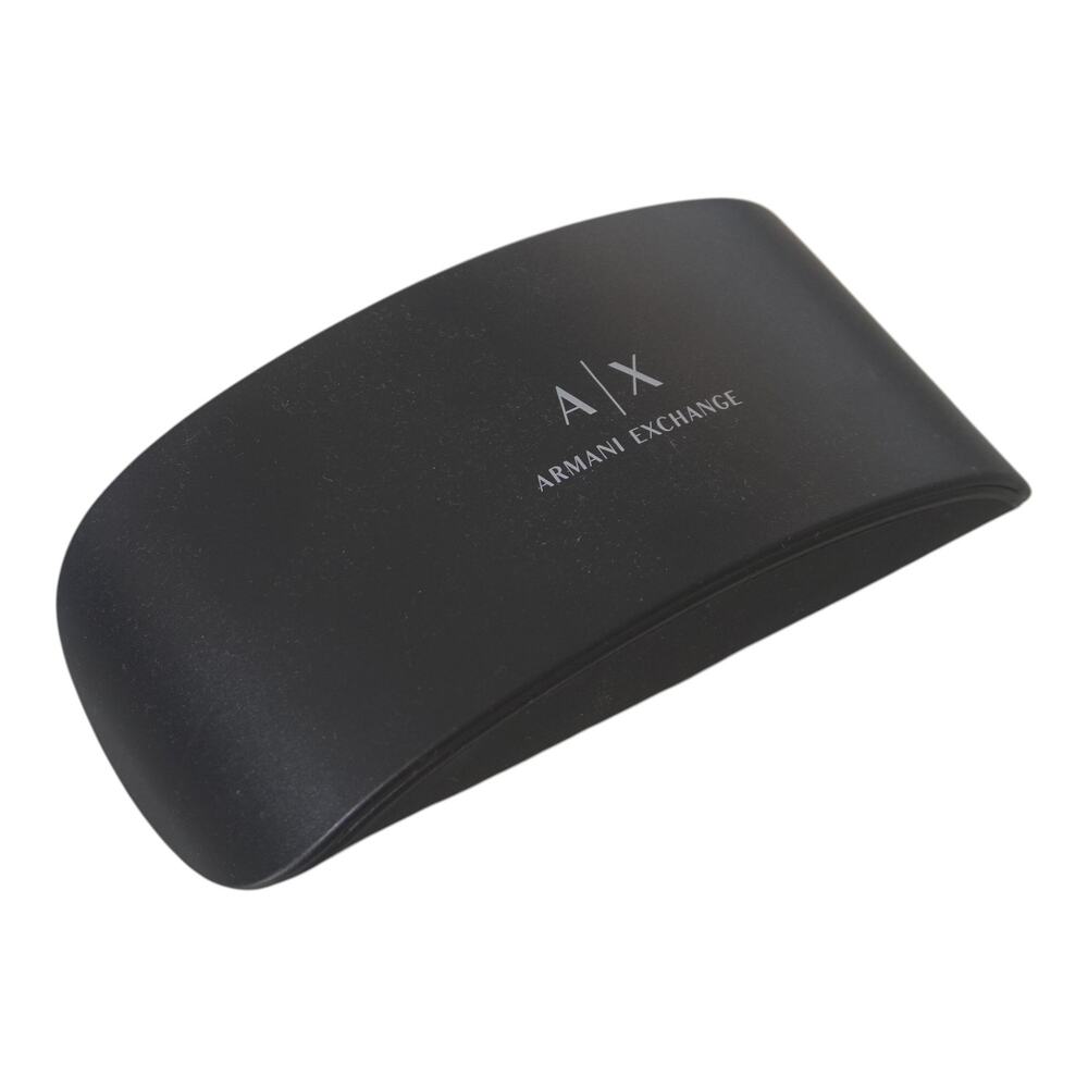 Armani Exchange A|X Large Curved Hard Sunglasses Case Cleaning Cloth